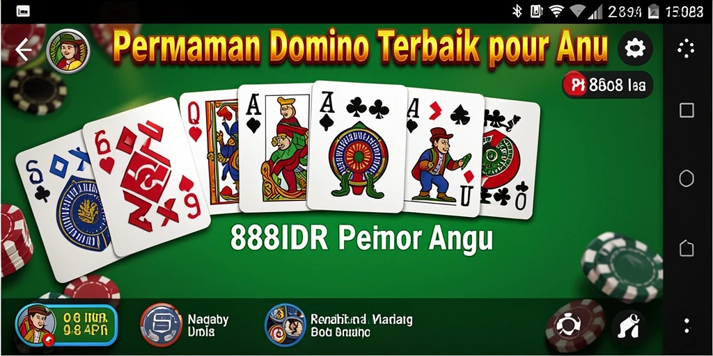 Tampilan gameplay seru dalam aplikasi 888IDR.
