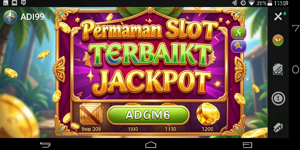 Screenshot gameplay ADI99 menampilkan keseruan permainan Slot.