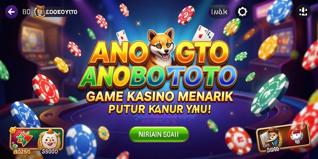 Tampilan screenshot ANOBOYTOTO yang menunjukkan gameplay Kasino yang menarik.