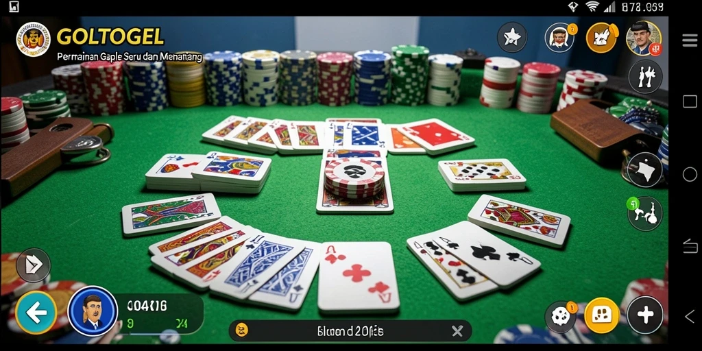 Tampilan gameplay GOLTOGEL yang menarik dan interaktif.