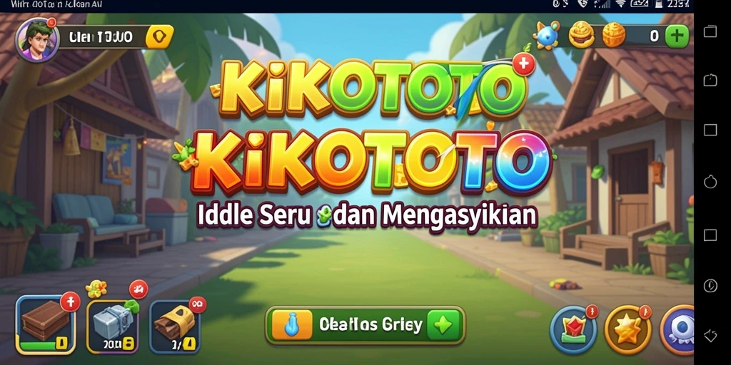Tampilan gameplay <strong>KIKOTOTO</strong> yang menarik dan interaktif.